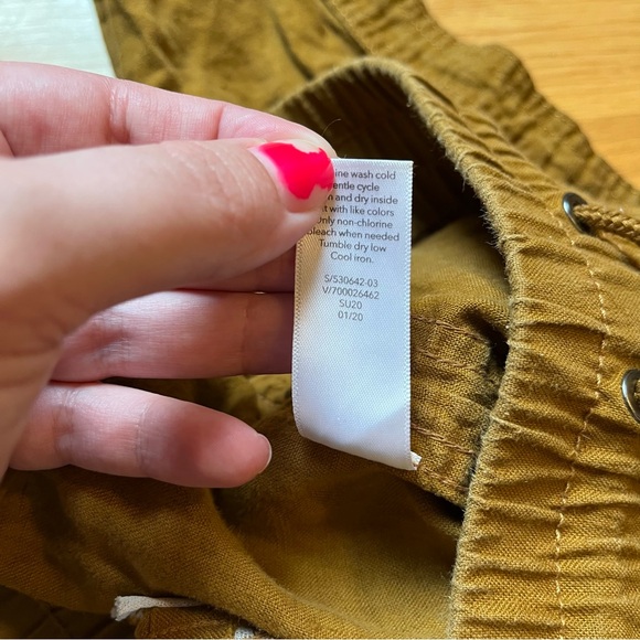 Athleta Cabo linen jogger in copper size 6 - Picture 6 of 7